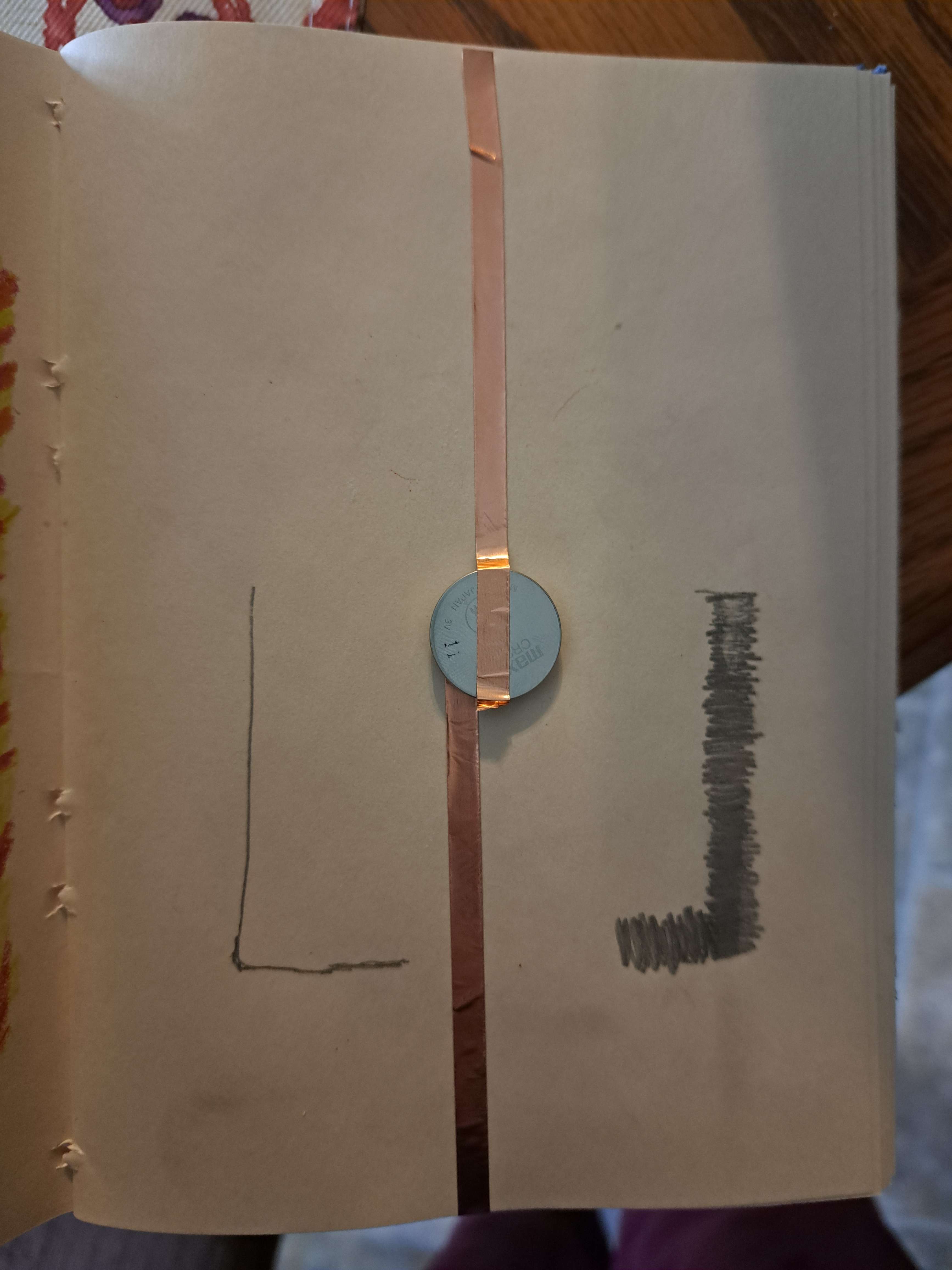 one side of a wrap around design