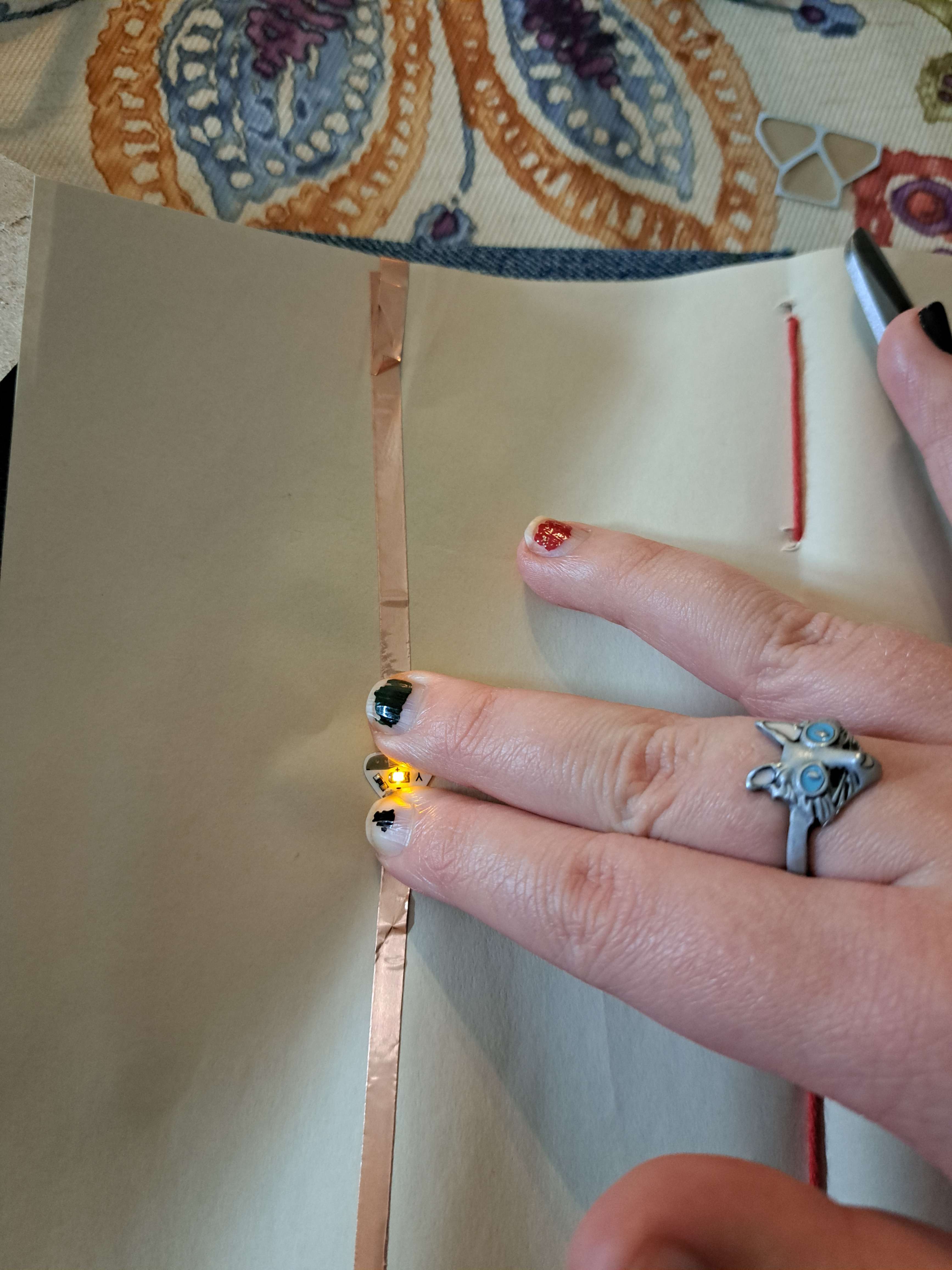 testing to make sure the rest of it works<br>can conclude paper clip was the issue