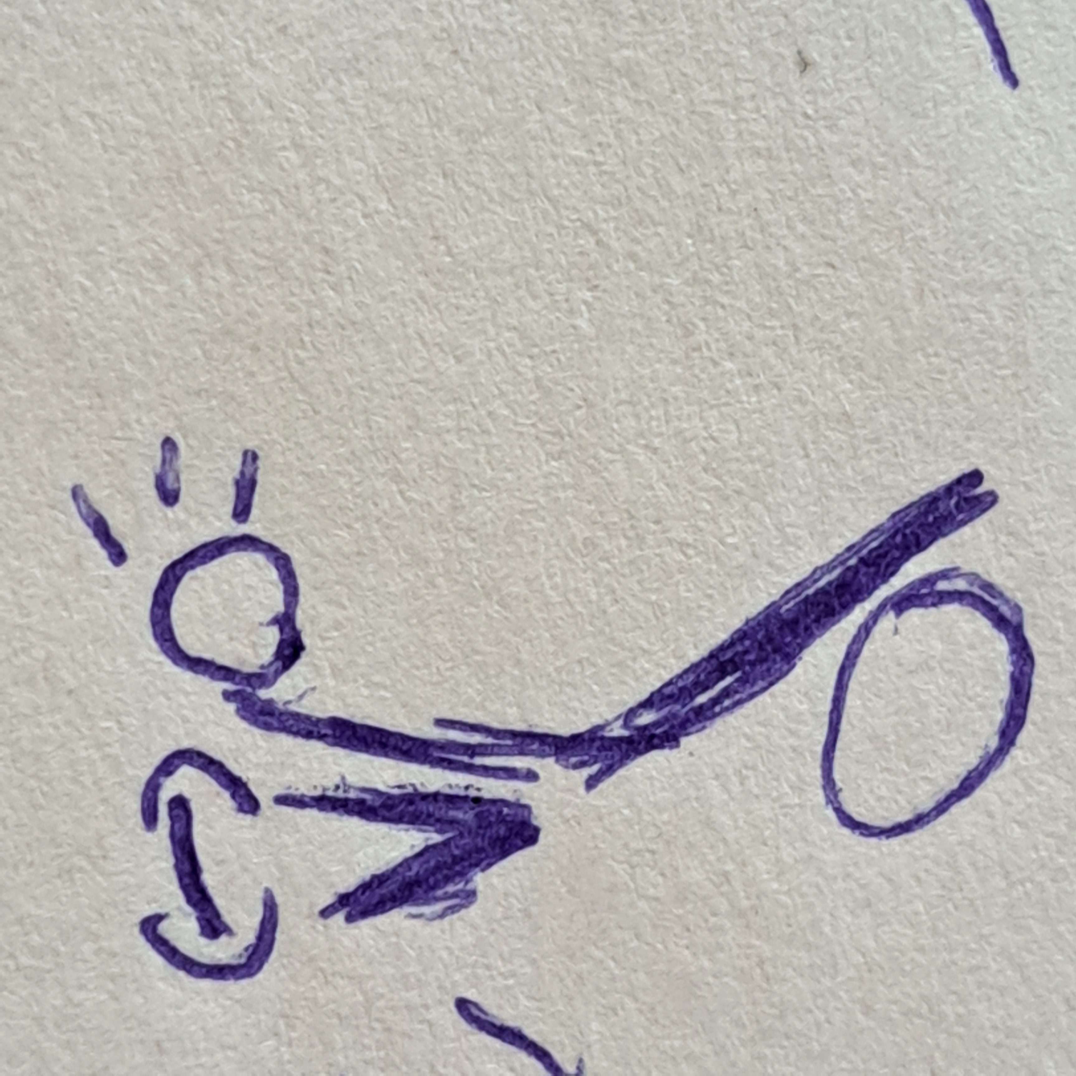 end hitting ground completes circuit