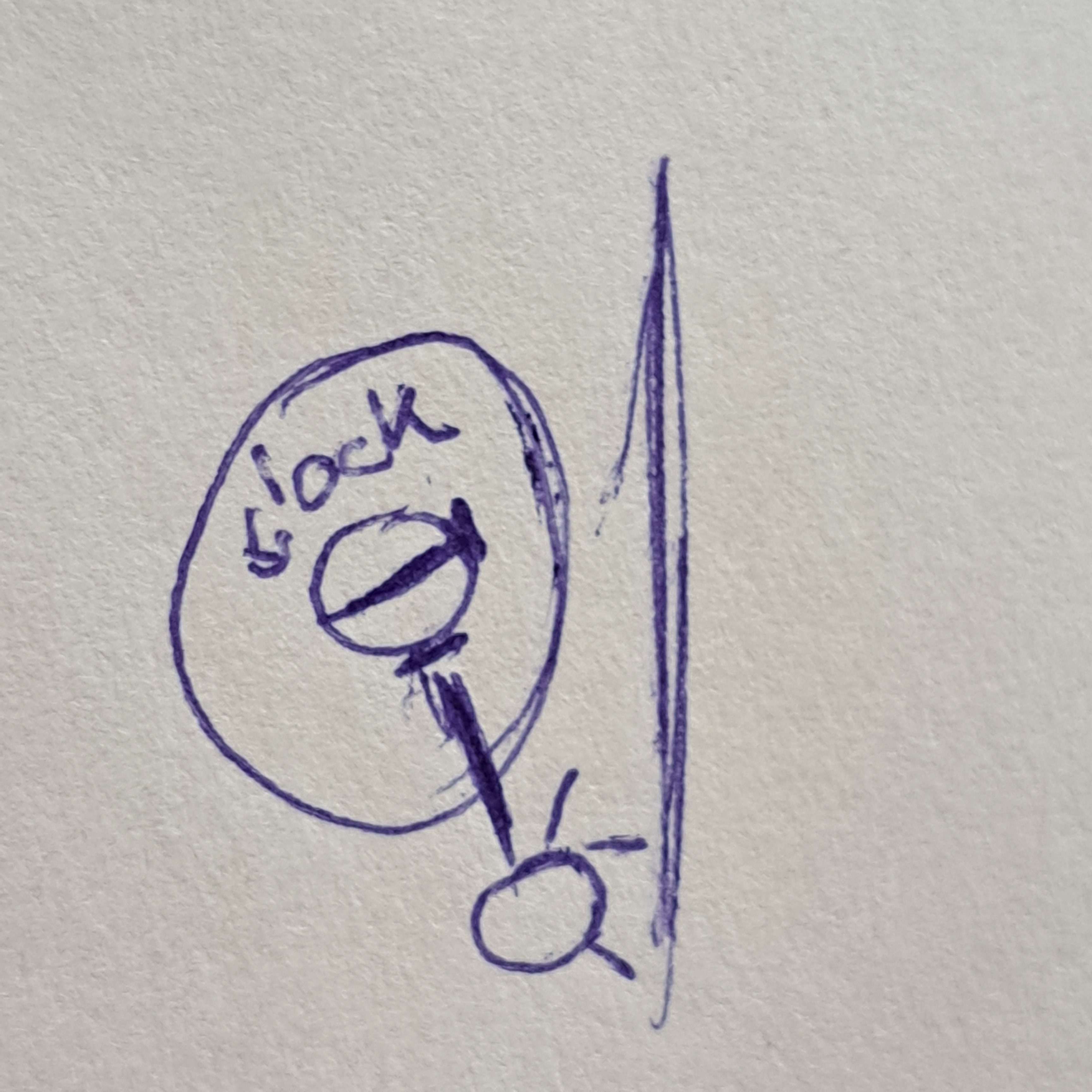 using the lock as a rotational switch