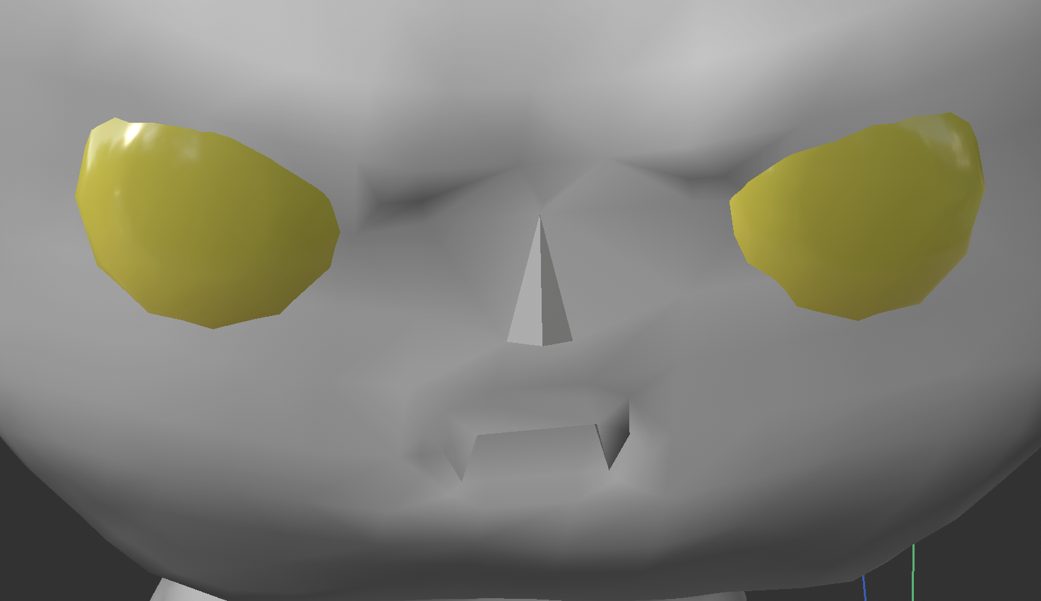 giving the eyes some colour