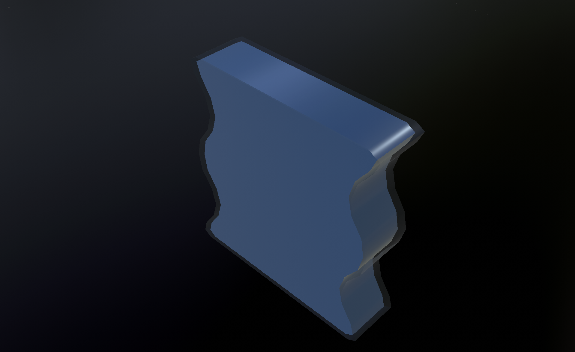 model of simple shape 1