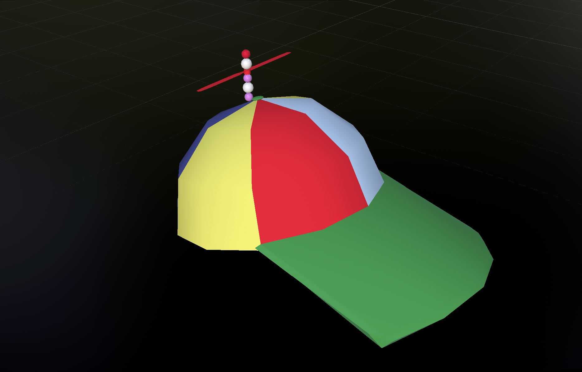 model of complex shape 3